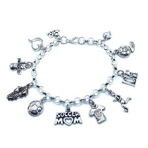 Soccer Mom Charm Bracelet
